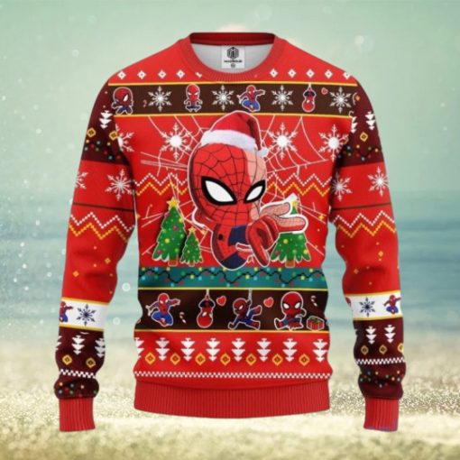 Spider Man Marvel Comics Christmas Ugly Sweater Best Gift For Men Women