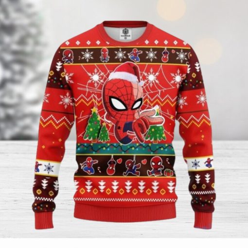 Spider Man Marvel Comics Christmas Ugly Sweater Best Gift For Men Women