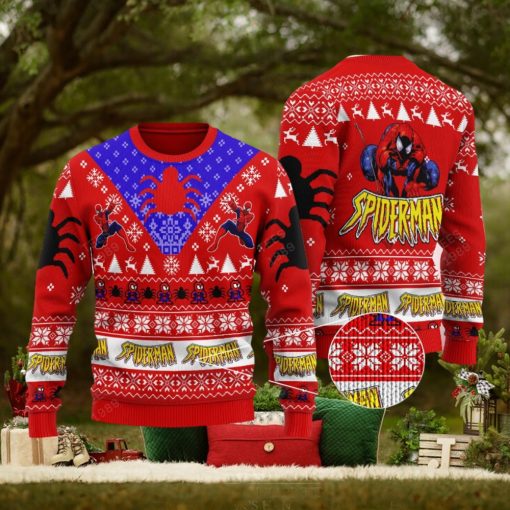 Spider Man Marvel Comics Ugly Christmas Sweater For Men And Women