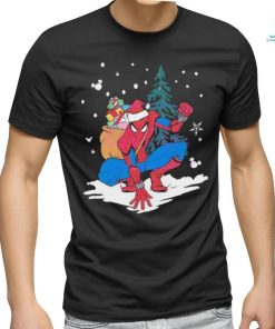 Spiderman Santa Christmas Tree Shirt