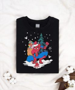 Spiderman Santa Christmas Tree Shirt