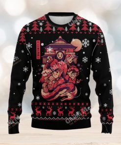 Spirited Away Anime Ugly Christmas Sweater