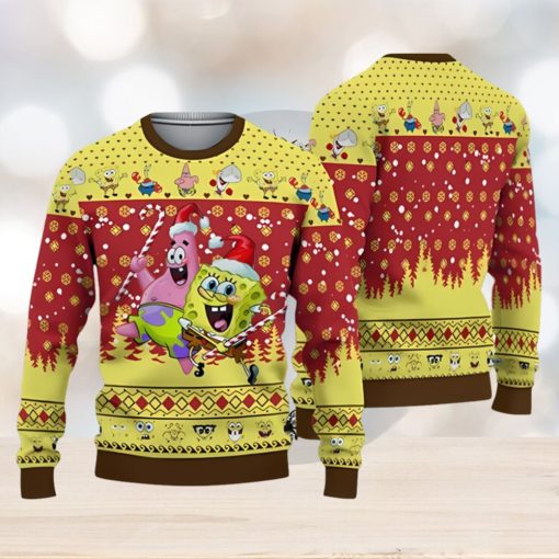 SpongeBobs SquarePant Christmas Ugly Sweater