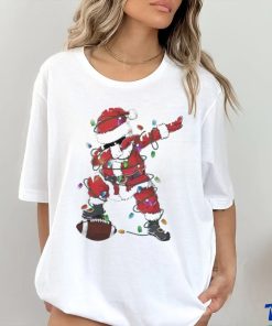 Sport Christmas Football Santa Claus Light Shirt