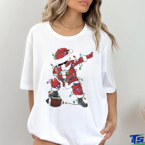 Sport Christmas Football Santa Claus Light Shirt