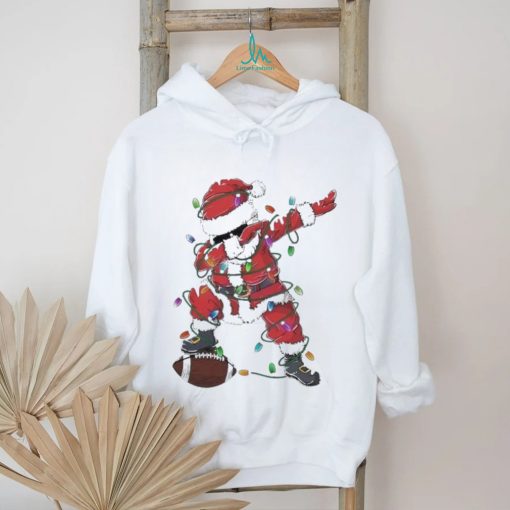 Sport Christmas Football Santa Claus Light Shirt