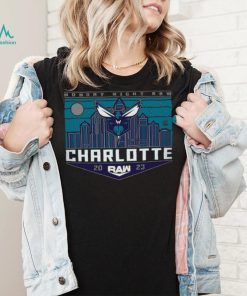 Sportiqe Monday Night RAW x Charlotte Hornets Tri Blend T Shirt