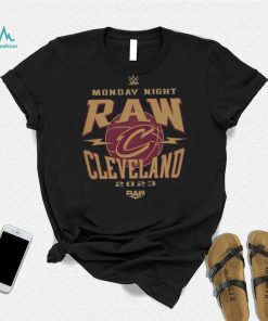 Sportiqe Monday Night RAW x Cleveland Cavaliers Tri Blend T Shirt