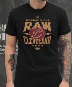 Sportiqe Monday Night RAW x Cleveland Cavaliers Tri Blend T Shirt