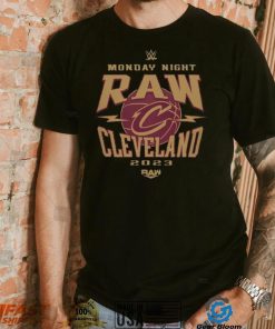Sportiqe Monday Night RAW x Cleveland Cavaliers Tri Blend T Shirt
