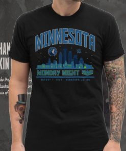 Sportiqe Monday Night RAW x Minnesota Timberwolves Tri Blend T Shirt