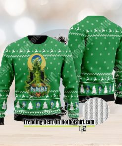 Sprite Grinch Snow Ugly Christmas Sweater