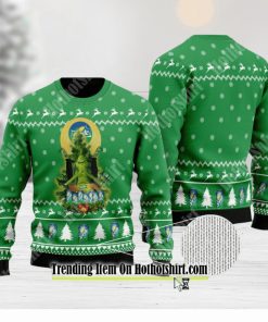 Sprite Grinch Snow Ugly Christmas Sweater