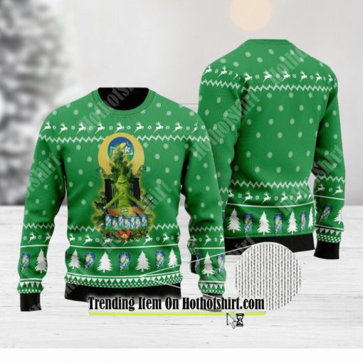 Sprite Grinch Snow Ugly Christmas Sweater