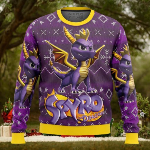 Spyro the Dragon Ugly Christmas Sweater