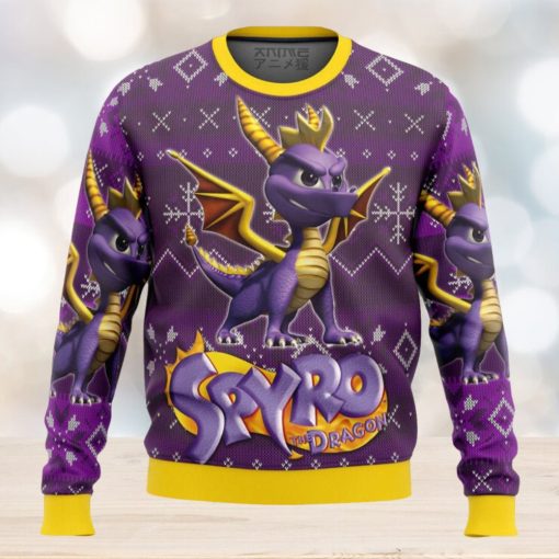 Spyro the Dragon Ugly Christmas Sweater