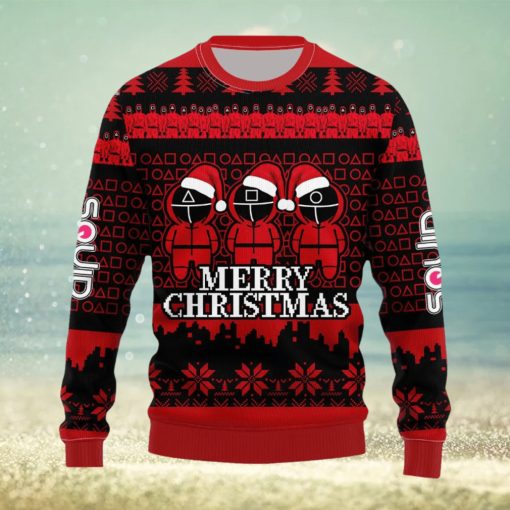 Squid Game Series Christmas 13 Christmas Ugly Sweater