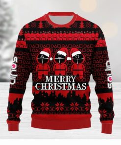 Squid Game Series Christmas 13 Christmas Ugly Sweater