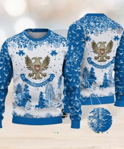 St Johnstone F.C. SPFL Scottish Snow Fall Pine Ugly sweater