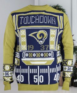 St Louis Rams Touchdown Light Up Ugly Christmas Sweaters