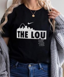 St. Louis Cardinals Nike Black Local Nickname Skyline T Shirt