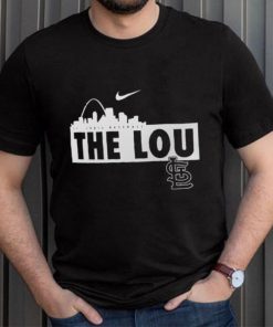 St. Louis Cardinals Nike Black Local Nickname Skyline T Shirt