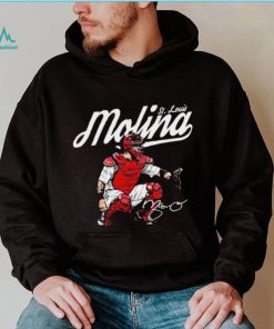 St. Louis Cardinals baseball Yadier Molina player St. Louis Molina signature gift shirt