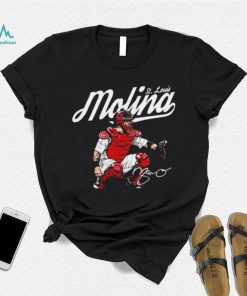 St. Louis Cardinals baseball Yadier Molina player St. Louis Molina signature gift shirt
