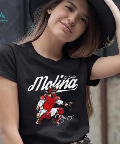 St. Louis Cardinals baseball Yadier Molina player St. Louis Molina signature gift shirt