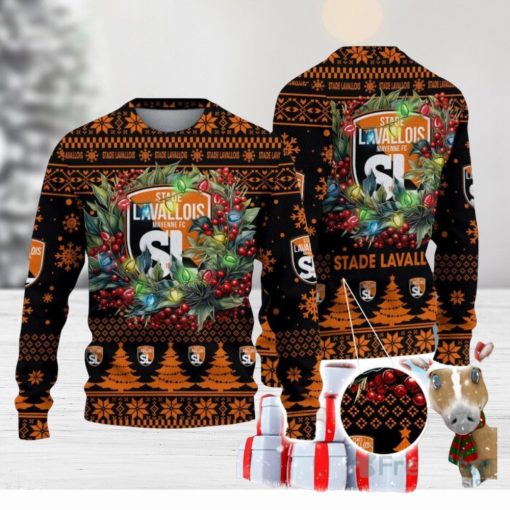 Stade Lavallois Ugly Christmas Sweater Gift Ideas For Fans