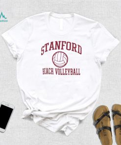 Stanford Cardinal Champion Icon Beach Volleyball T Shirt