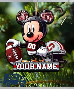 Stanford Cardinal Primary NCAA Mickey Mouse Christmas Tree Decorations Custom Name Xmas Ornament