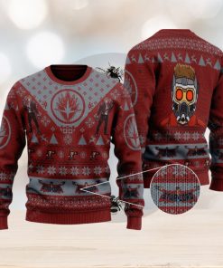 Star Lord Marvel Comics Knitted Christmas 3D Sweater For Men And Women