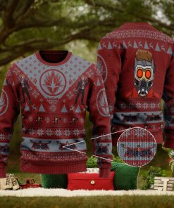 Star Lord Marvel Comics Knitted Christmas 3D Sweater For Men And Women