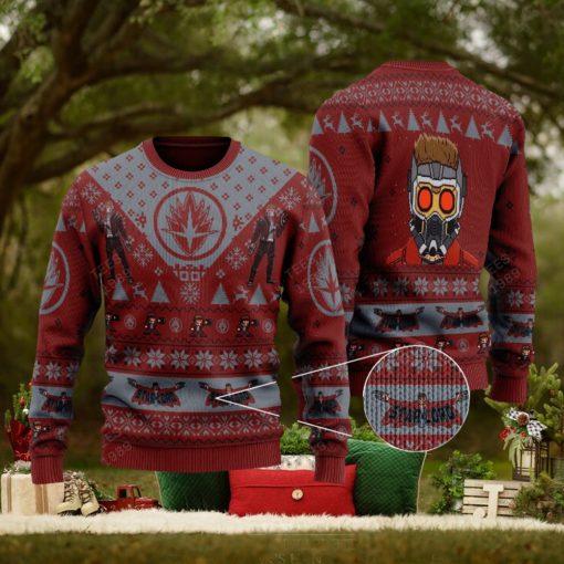 Star Lord Marvel Comics Knitted Christmas 3D Sweater For Men And Women