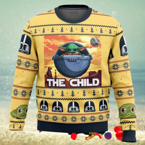 Star Wars Baby Yoda The Child Mandalorion Christmas Ugly Sweater