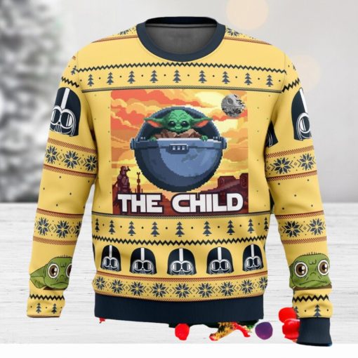 Star Wars Baby Yoda The Child Mandalorion Christmas Ugly Sweater