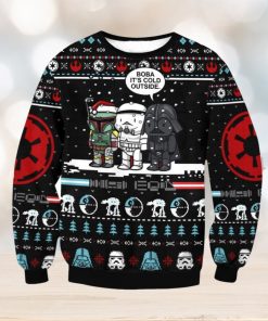 Star Wars Boba It’s Cold Outside Ugly Christmas Sweater Christmas Gift