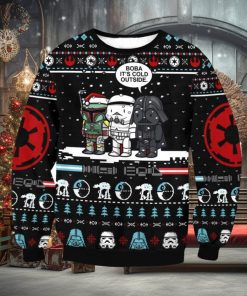 Star Wars Boba It’s Cold Outside Ugly Christmas Sweater Christmas Gift