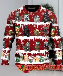 Star Wars Darth Vader Mandalorian Ugly Christmas Sweater