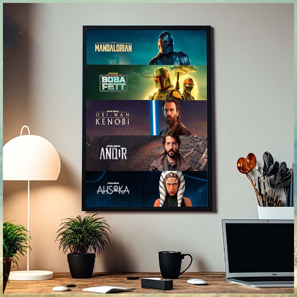 Star Wars Every Live Action Shows Home Decor Poster Canvas Star Wars Every Live Action Shows Home Decor Poster Canvas