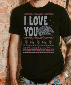Star Wars Mad Engine I Love You Ugly Sweater Graphic T Shirt