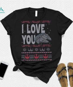 Star Wars Mad Engine I Love You Ugly Sweater Graphic T Shirt
