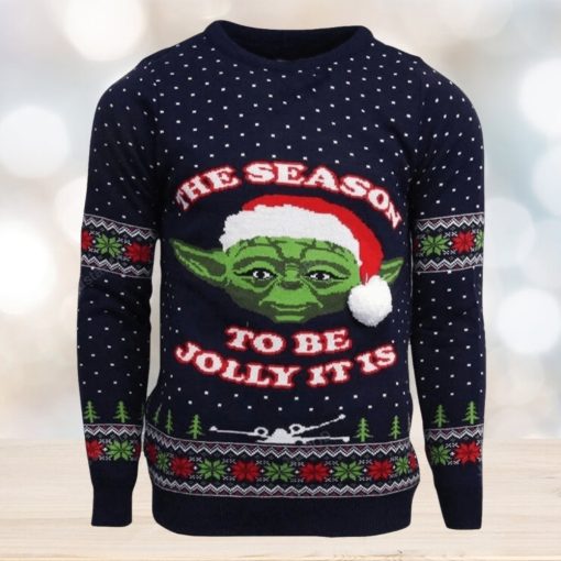 Star Wars Master Yoda The Season To Be Jolly It Is Ugly Christmas Sweaters