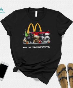 Star Wars Mcdonald's Family Dollar May The Force Be With You Chrismast Shirt Shirt