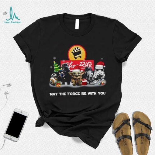 Star Wars Shoprite Family Dollar May The Force Be With You Chrismast Shirt Shirt