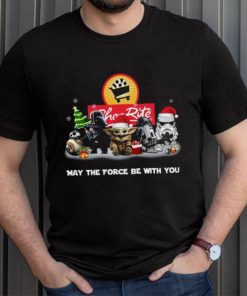 Star Wars Shoprite Family Dollar May The Force Be With You Chrismast Shirt Shirt