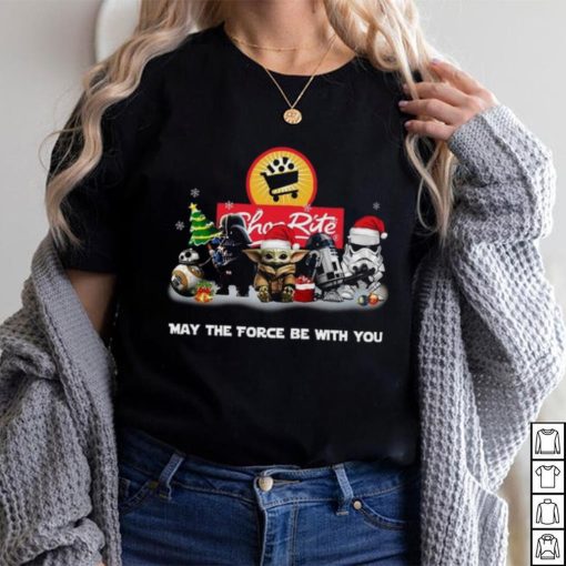 Star Wars Shoprite Family Dollar May The Force Be With You Chrismast Shirt Shirt