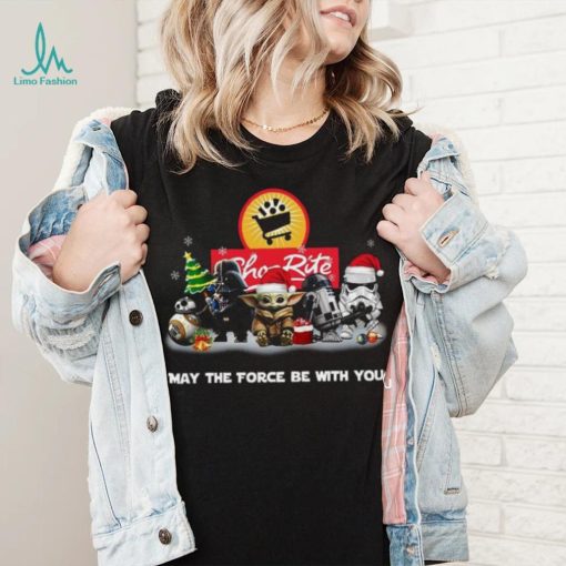 Star Wars Shoprite Family Dollar May The Force Be With You Chrismast Shirt Shirt