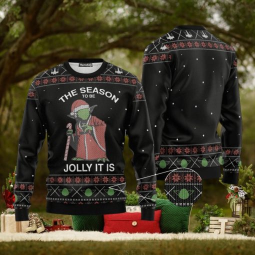 Star Wars The Season To be Jolly It Is Christmas Ugly Sweater